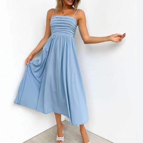 Petal & Pup White Maxi Dress - Picture 4 of 6